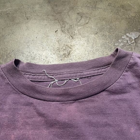 Vintage 90s Donna Fargo Purple Star Graphic T-Shirt - Picture 3 of 3